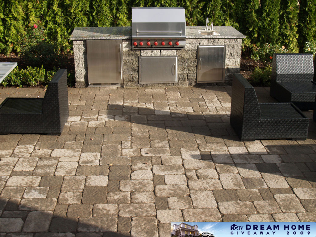 An HGTV Dream Home paver project completed by The Legacy Paver Group