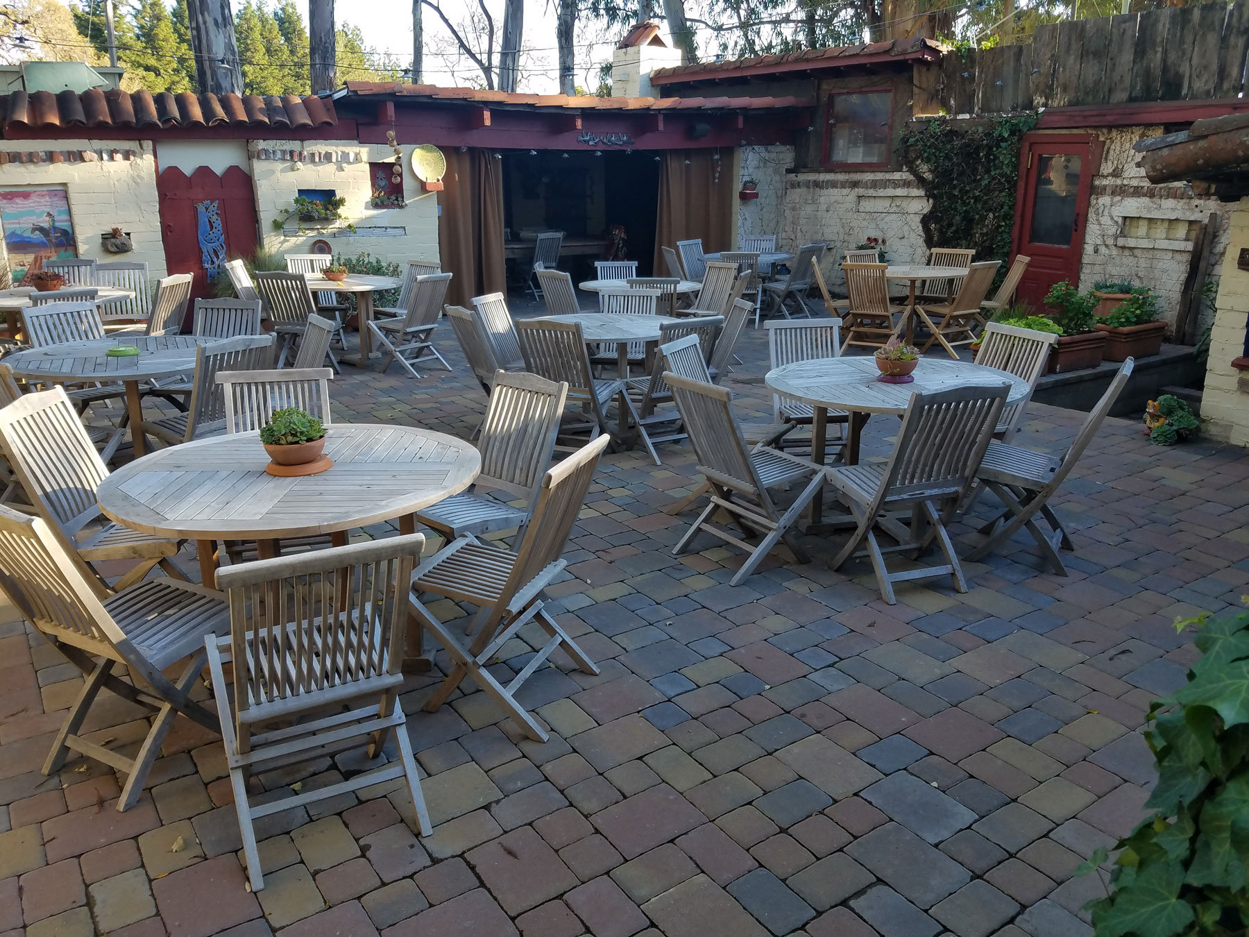A commercial patio paver project by The Legacy Paver Group